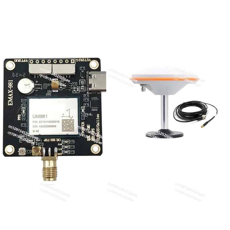 EM-980D1 Base Station OEM Development Antenna Kit USB Type C Board GPS Glonass Galileo UM980 Replacement ZED-F9P