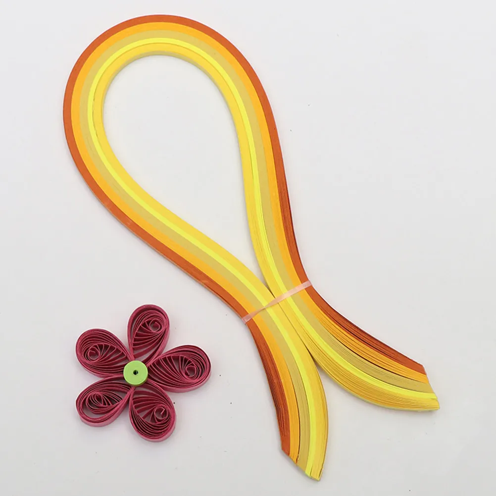 

Набор из 9 разноцветных полосок для квиллинга (100 штук, 9 оттенков) – материалы для творчества, подарков и занятий в классе