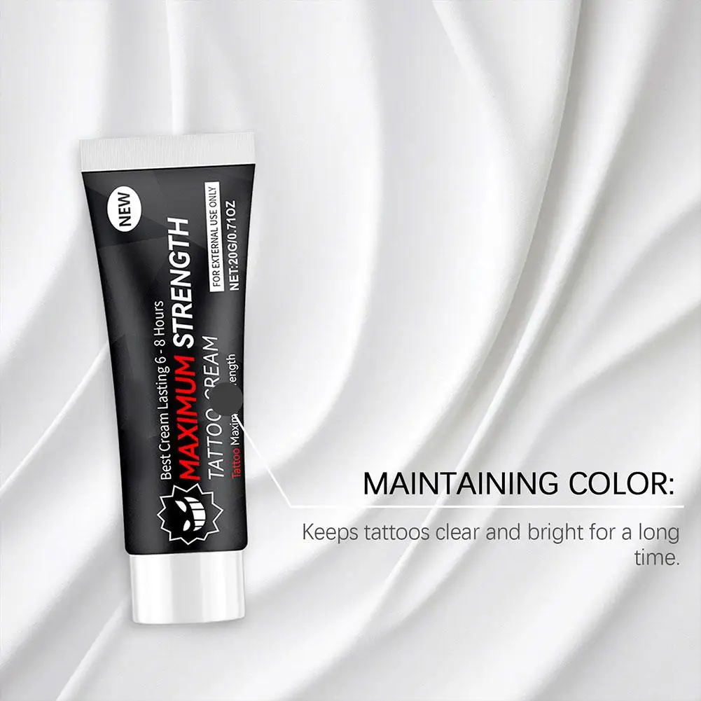 Original POWERFUL GOOSICA Tattoo-Creme vor Permanent Make-up, Microblading, Piercing, Augenbrauen, Lippen, Liner-Zubehör 10g – Detail 15