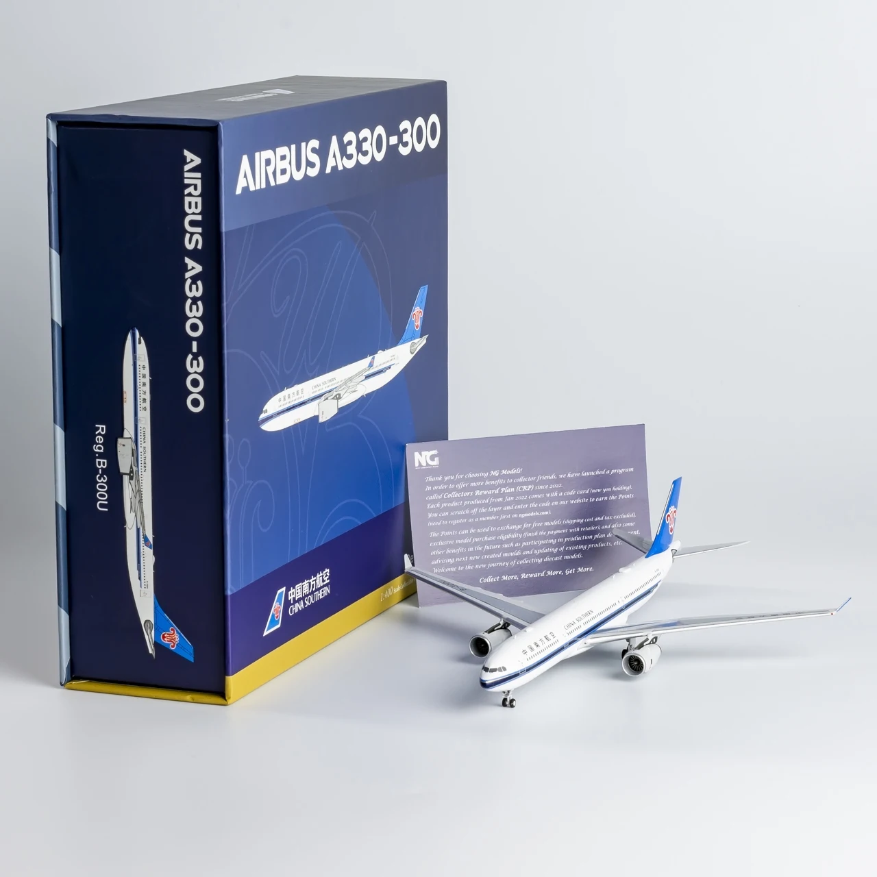 

62065 Alloy Collectible Plane Gift NG Model 1:400 China Southern Airlines Airbus A330-300 Diecast Aircraft Jet Model B-300U