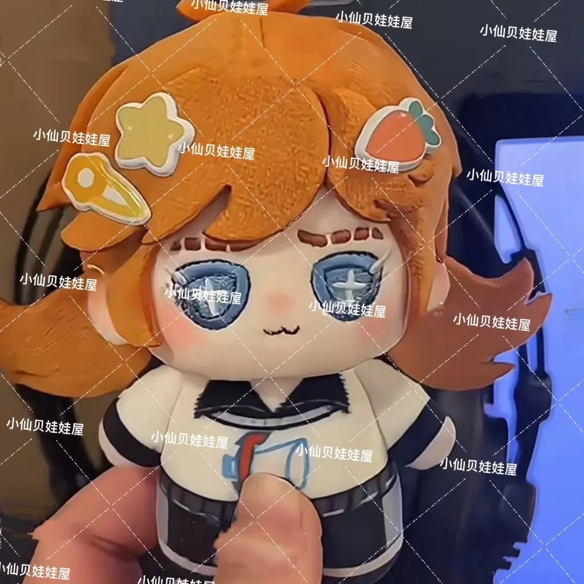 Anime Game Identity V Cosplay Cheerleader 10cm Plush Adorable Backpack Keychain Doll Toy Plush Pendant Birthday Gift