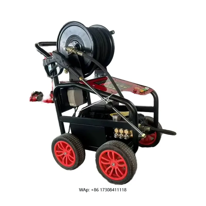 High Pressure Spiral Drain Pipe Cleaning Machine USB Powered Performance Dredging Home & Retail Use Core Engine Component