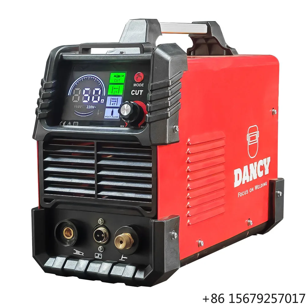 New Dancy Portable Air Plasma Cutter CUT50 Large LED Display 220V 110V Max 13mm Construction Cutting Welders Machine Home Use