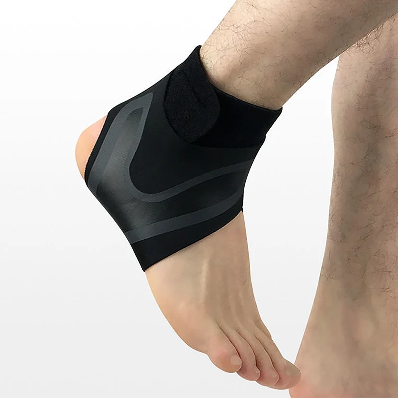 1 PC Sport Ankle Stabilizer Brace Compression Ankle Support Tendon Pain Relief Strap Foot Sprain Injury Wraps Running Basketball