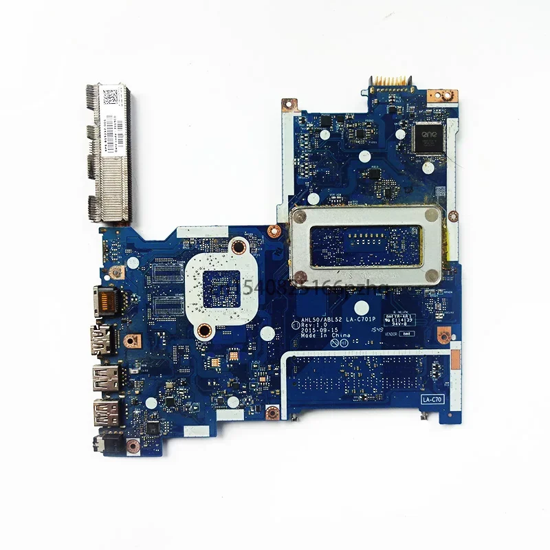 Used For HP 15-AC 250 G4 Laptop Motherboard AHL50 ABL52 LA-C701P 839544-001 839544-501 839544-601 With I7 I7-4510U CPU