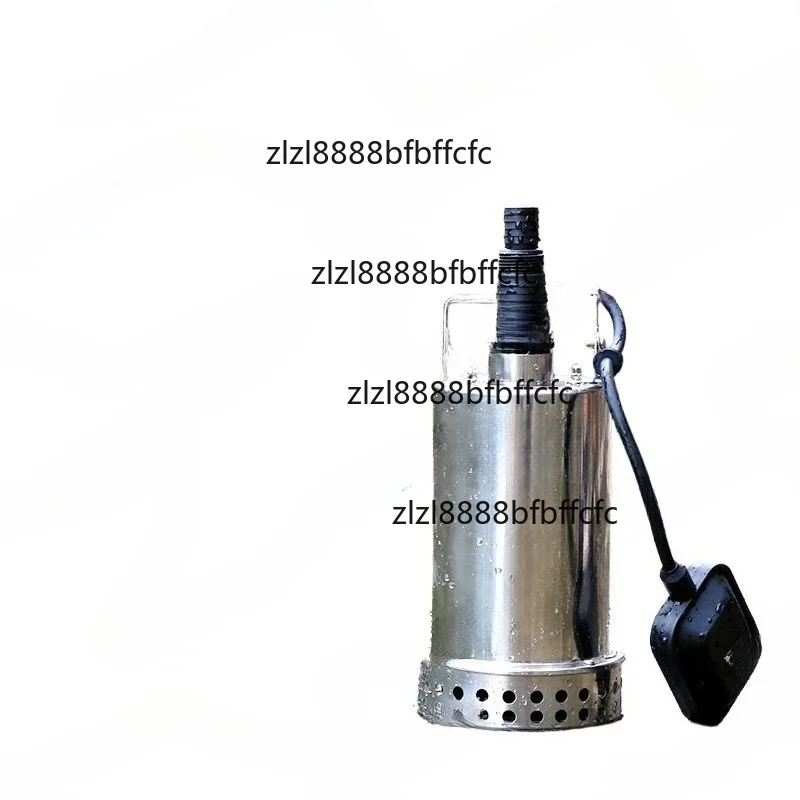 Suitable for 220V high flow small household well water agricultural irrigation sewage submersible pump
