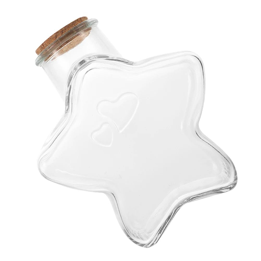 

1 шт. 1 стеклянная бутылка желаний, подарки на день рождения, сделай сам, декоративный контейнер для хранения, пустая мини-бутылка, стеклянные банки, контейнеры