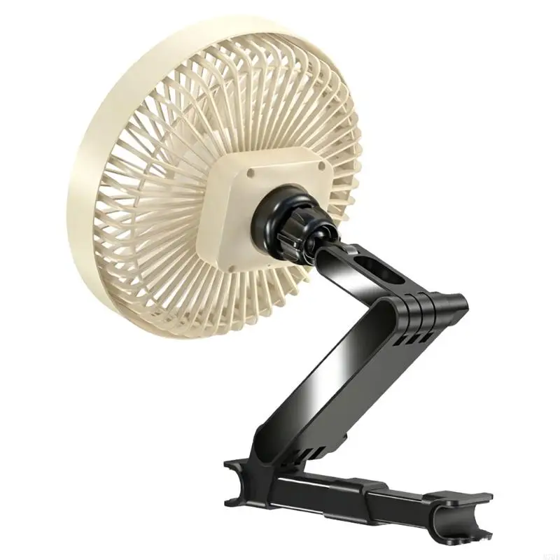 M76E Practical 12V 24V Vehicle Air Circulator Having 5 Blade Quiet Function And Changeable Angles