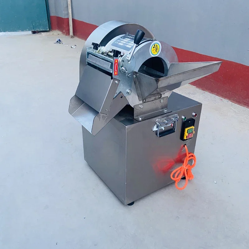 

Горячая распродажа: Электрическая многофункциональная автоматическая коммерческая машина для нарезки овощей (картофеля, моркови, имбиря) 220В