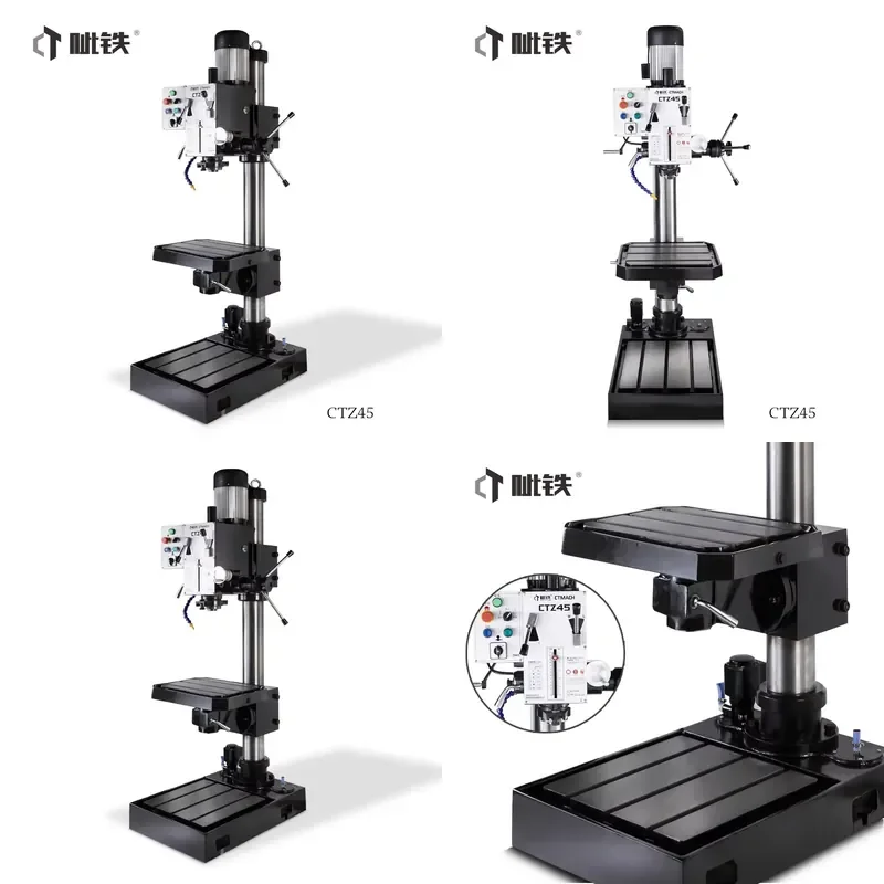 CTZ45 CE Certified Pillar Vertical Drilling Machine for Metal Drilling