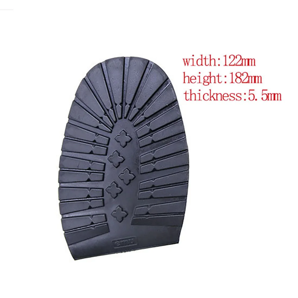 1 Pair Non-Slip Shoes Mat Stickers Durable Sole Protector Self-Adhesive Repair Materials Wear-Resistant Thicken Sole Sticker