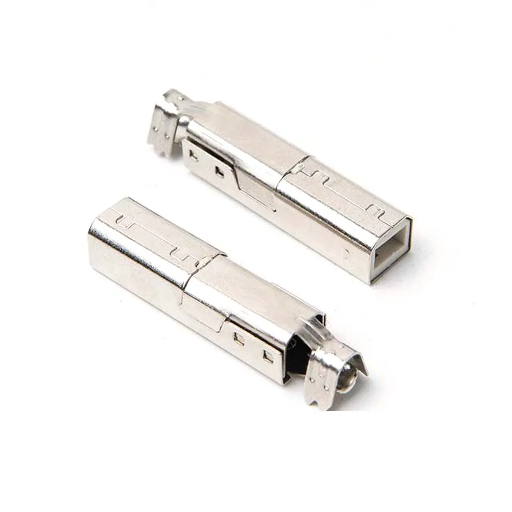 5 قطعة/4 قطعة مجموعة USB 2.0B-نوع الذكور موصل لحام شحن USB 2A الجهد 3C digita