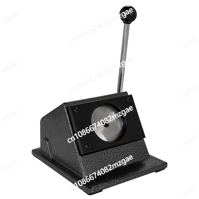 

Full metal badge desktop cutter, bar machine matching round cutter 58mm badge paper cutting equipment