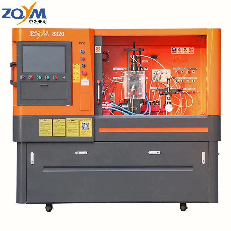 ZQYM 8320P Factory Direct Price Nozzle Tester Piezo Test Bench Common Rail Injector Machine   pump testing stand