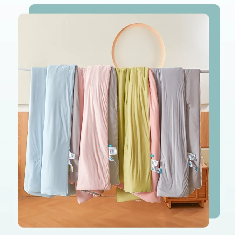 

Must - Have Summer Sleep Essential: Cooling Quilt, Ideal for Hot Weather, Bedroom Makeovers & on - The - Go Relaxation