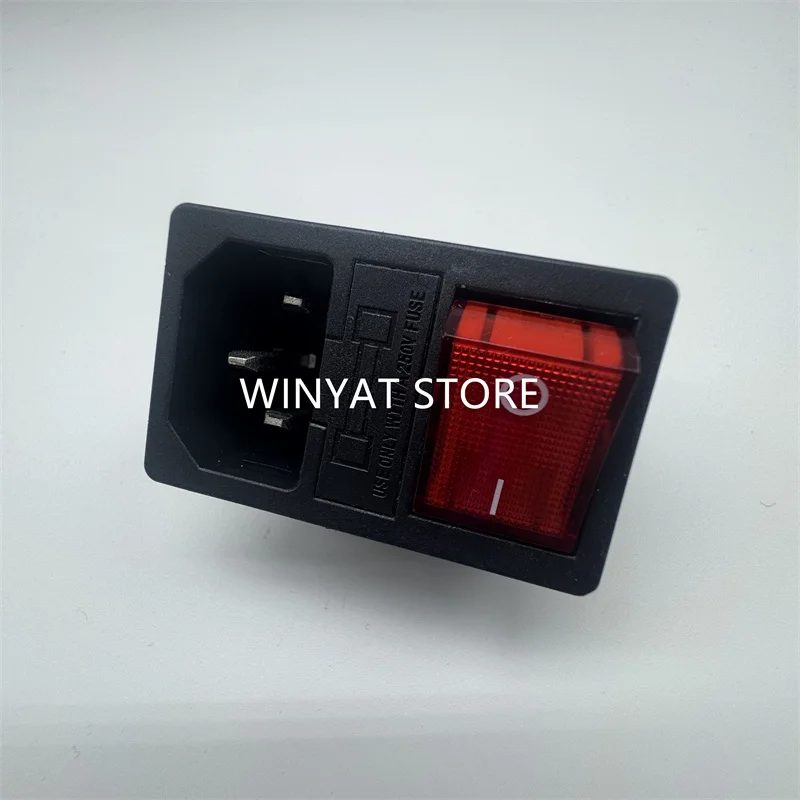 AC Integrated Power Socket AC-14-F16 Socket + switch AC-14 2.0  AC01+KCD4