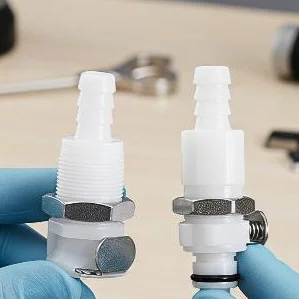 Shut-Off Valved Quick Disconnect Hose Joint 1/4 5/16 3/8 Inch Coupling for Commercial Plumbing Projects