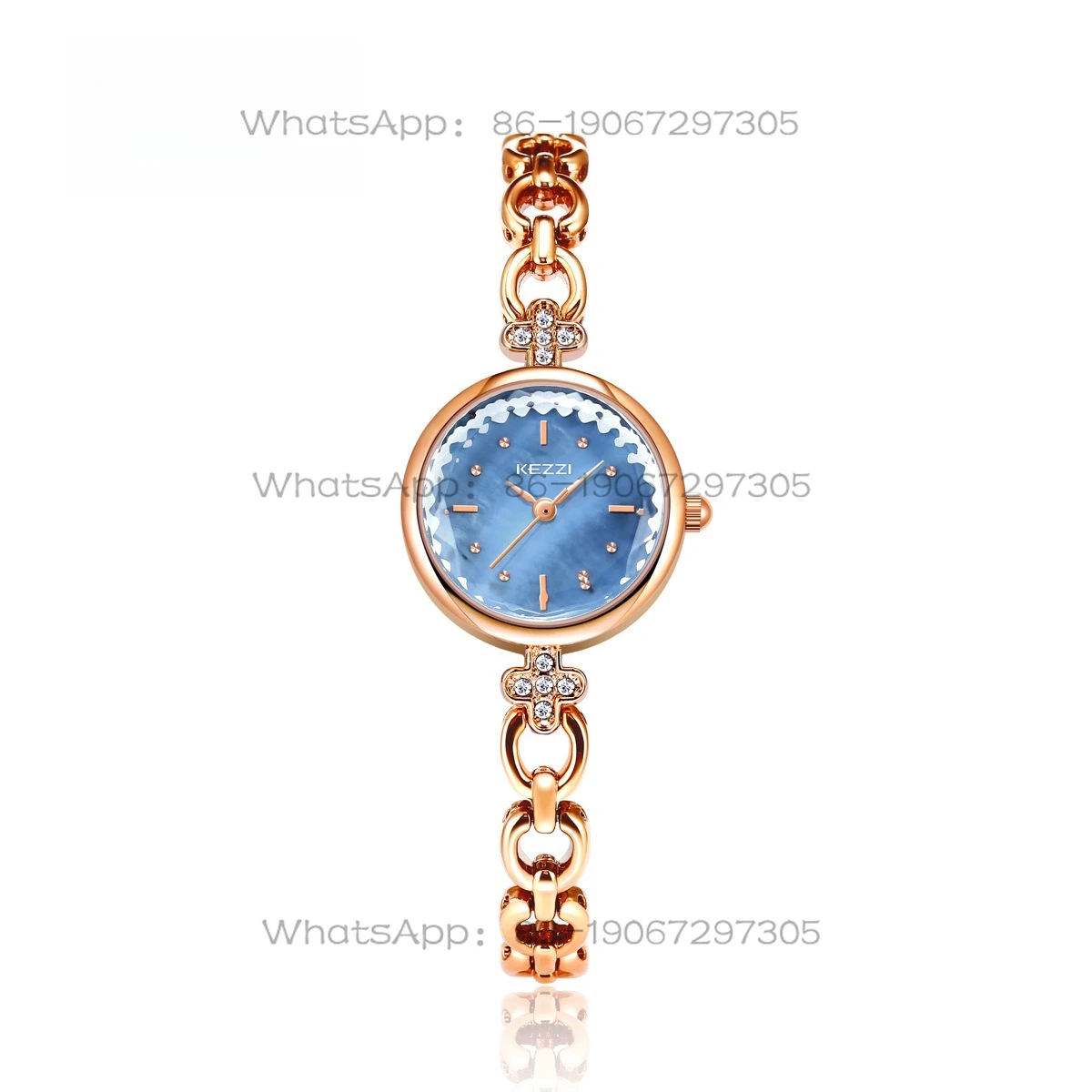 Customized thin strap watch girls niche fresh watch student party girl half bracelet women's watch