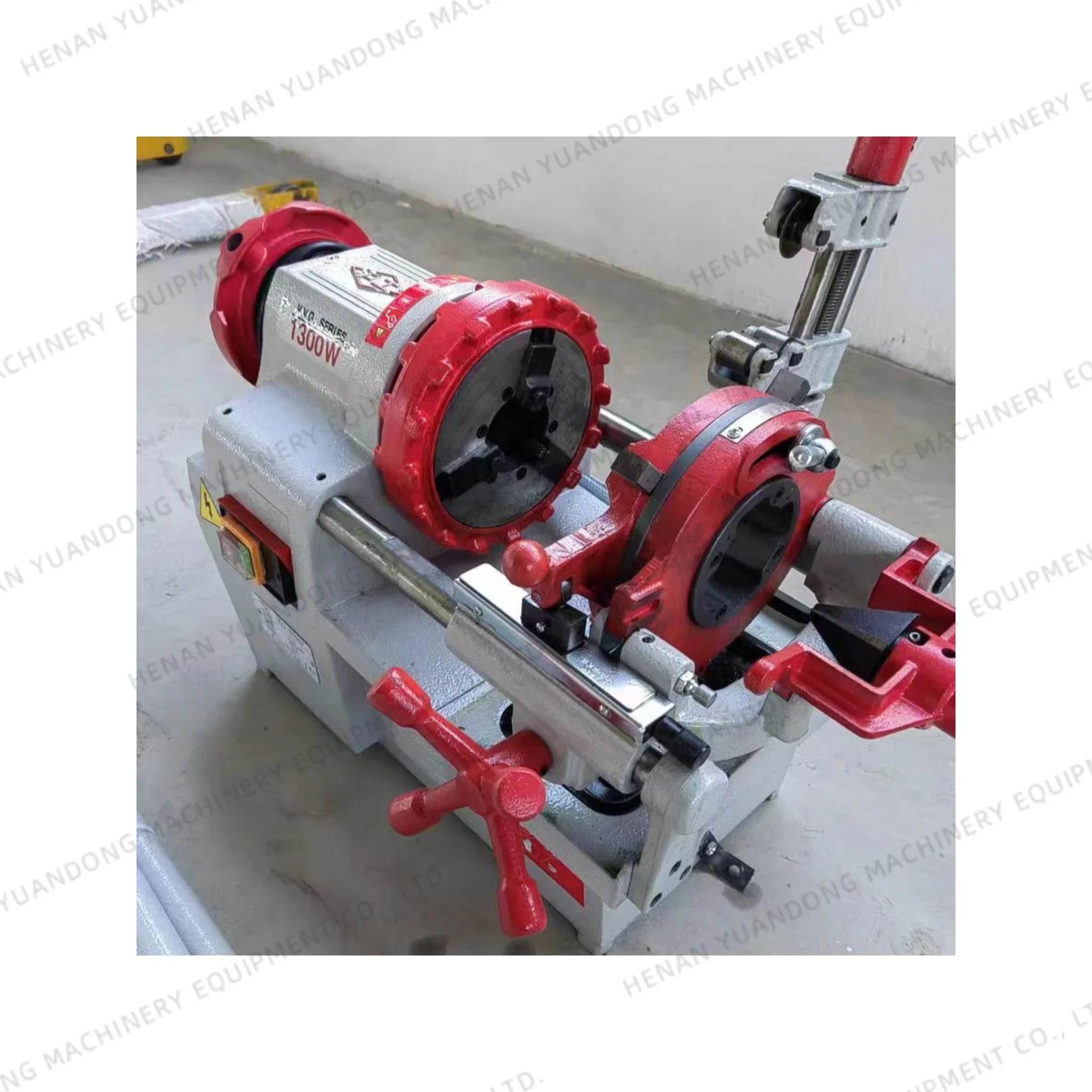 220V Galvanized Steel Pipe Threading Machine 1/2-2