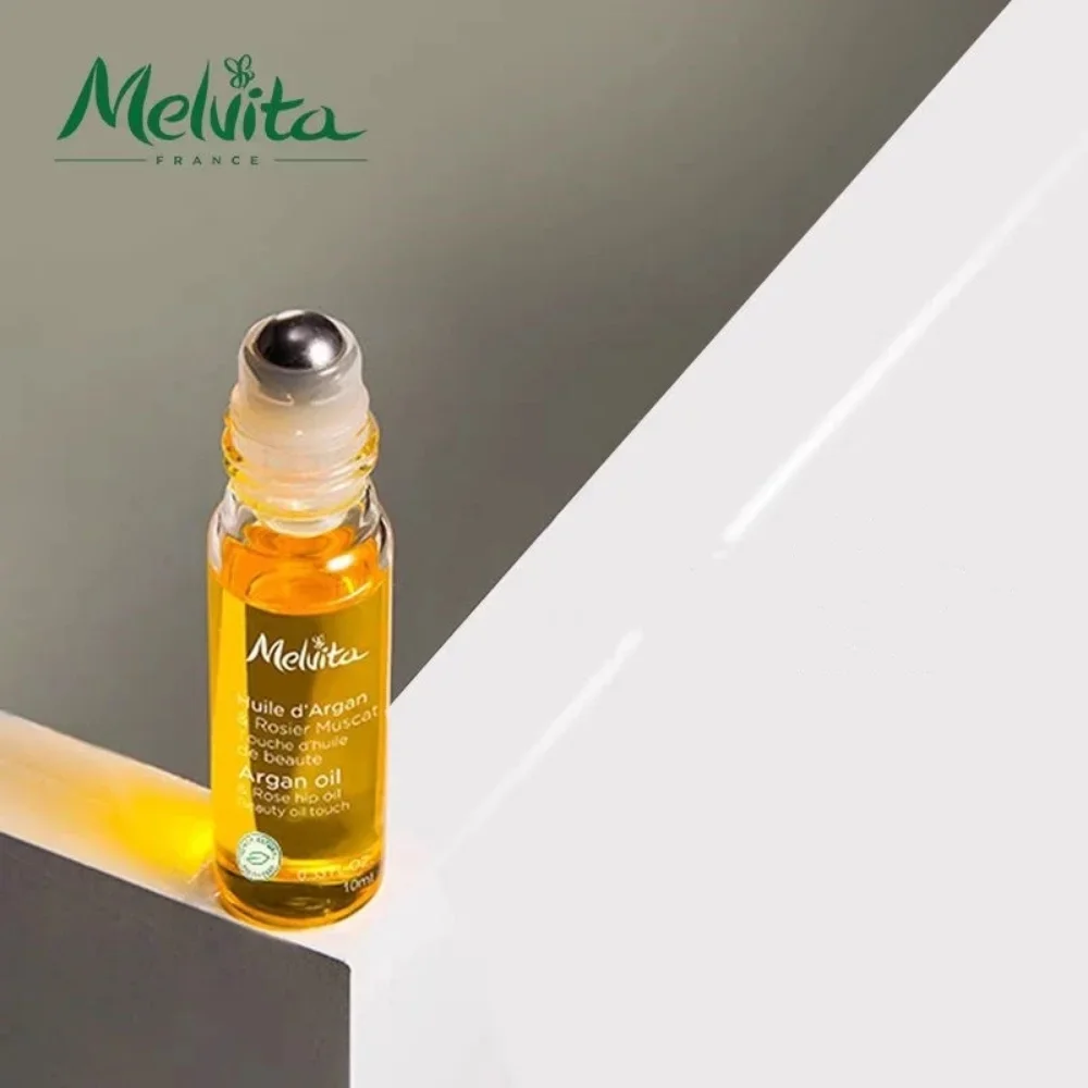 Rollerball Melvita olej Serum do oczu 10ml odżywczy nawilżający środek przeciwzmarszczkowy usuwa ciemne koło rozjaśniający antyoksydacyjny do pielęgnacji skóry