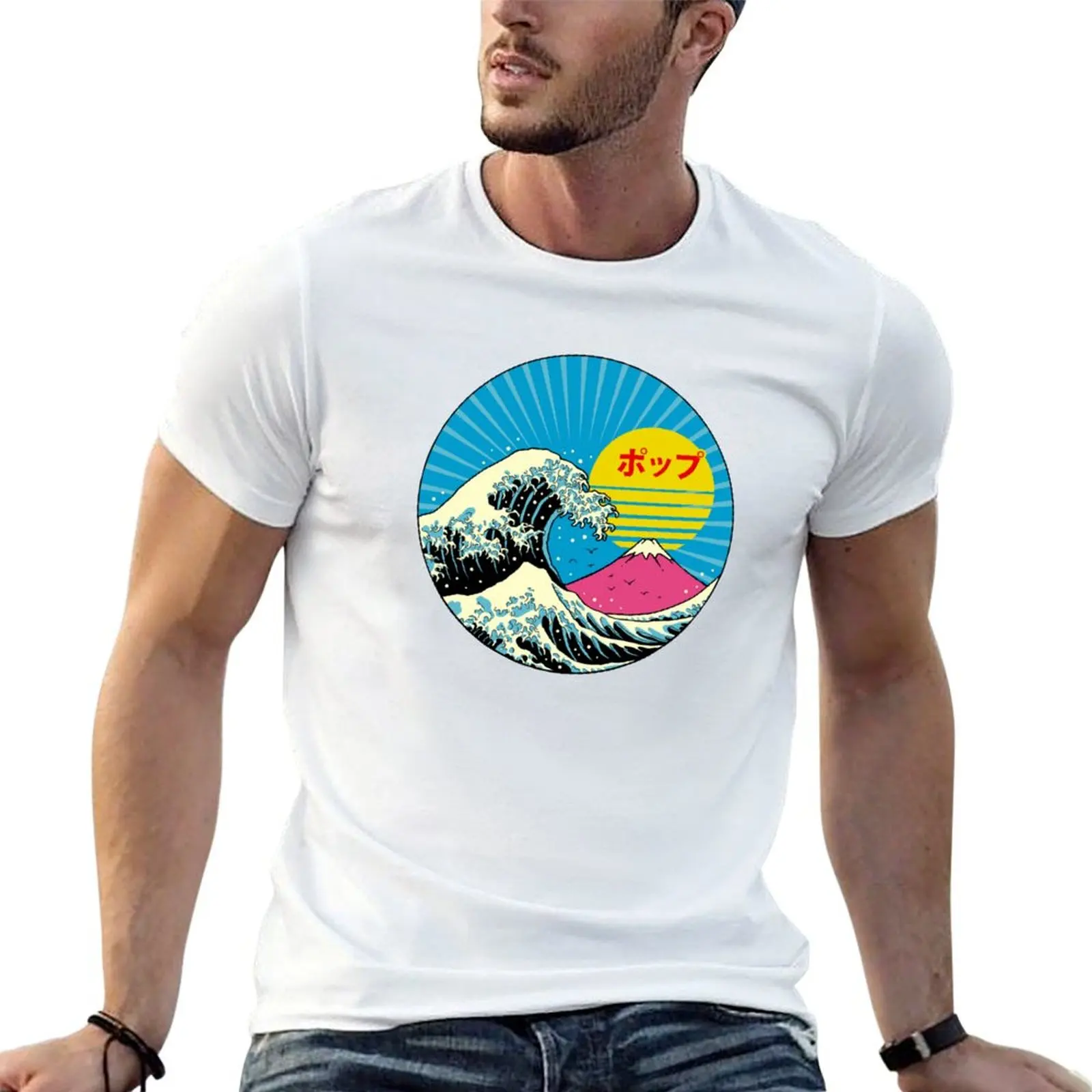 The Great Pop Wave T-Shirt Casual Light Summer Short Sleeve Top