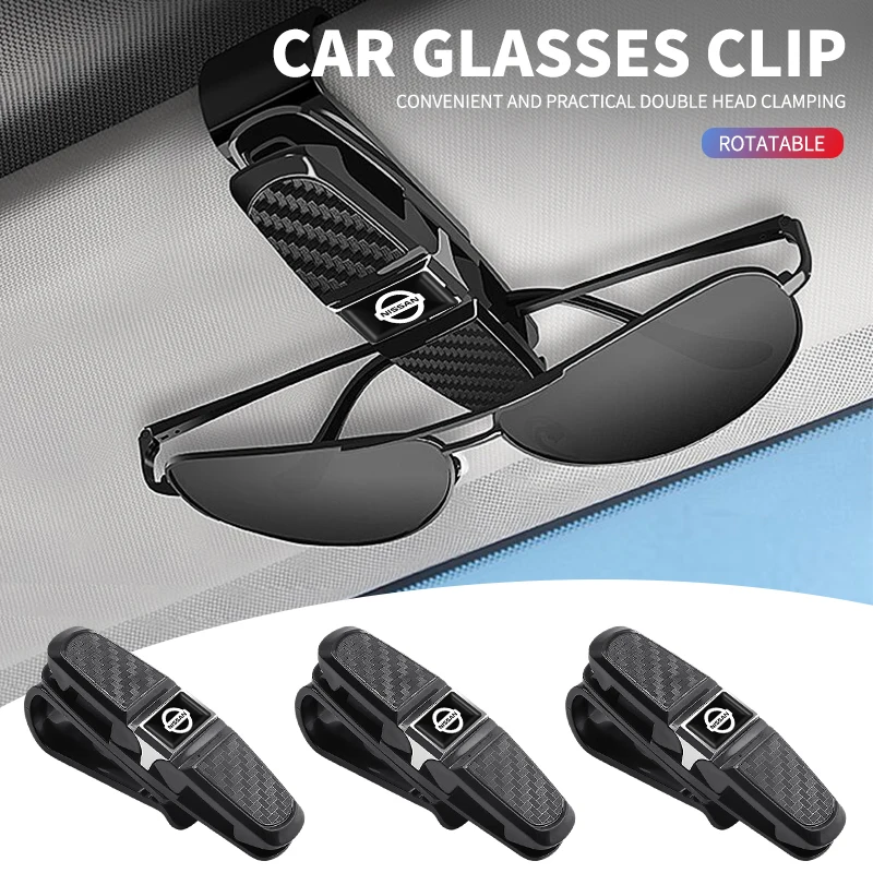 MultiFunction Car Sun Visor Sunglasses Eyeglasses Clip For Nissan Mazda Opel Skoda Peugeot Citroen LEXUS Dacia Tesla Cadillac