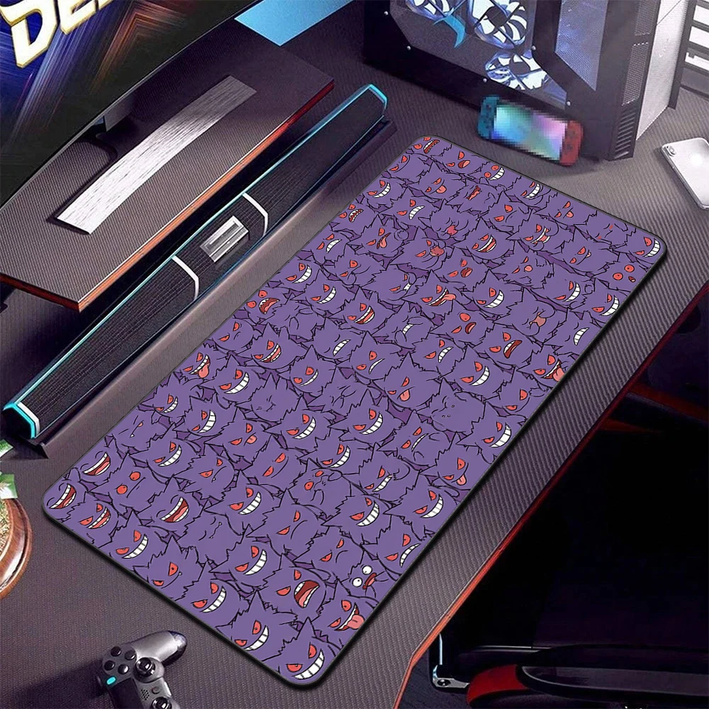 G-Gengar Mauspad für Computer und Laptop, Anime-Tastatur-Mausmatte, großes Mauspad, Tastaturen, Gamer, Dekoration, Schreibtischunterlage, Mauspads