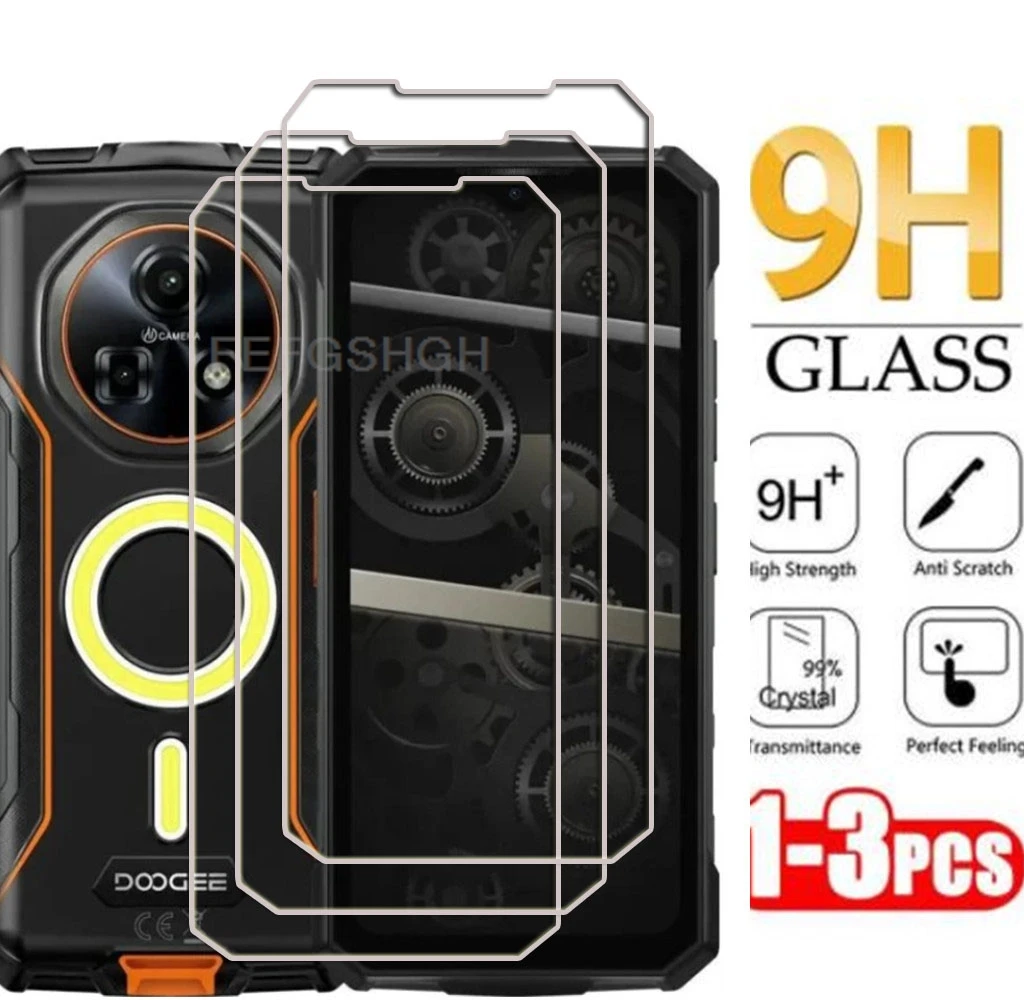 9H 2.5D Tempered Glass For Doogee Fire 5 Ultra 6.6" Doogee Fire 5 Fire 5 Pro Screen Protective Protector Cover Film