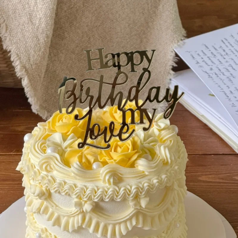 3 قطع من زينة كعكة عيد الميلاد، حشوة كعكة أكريليك لعيد الميلاد المجيد، لوازم حفلات عيد الميلاد، تخلق جوًا للعطلات #5