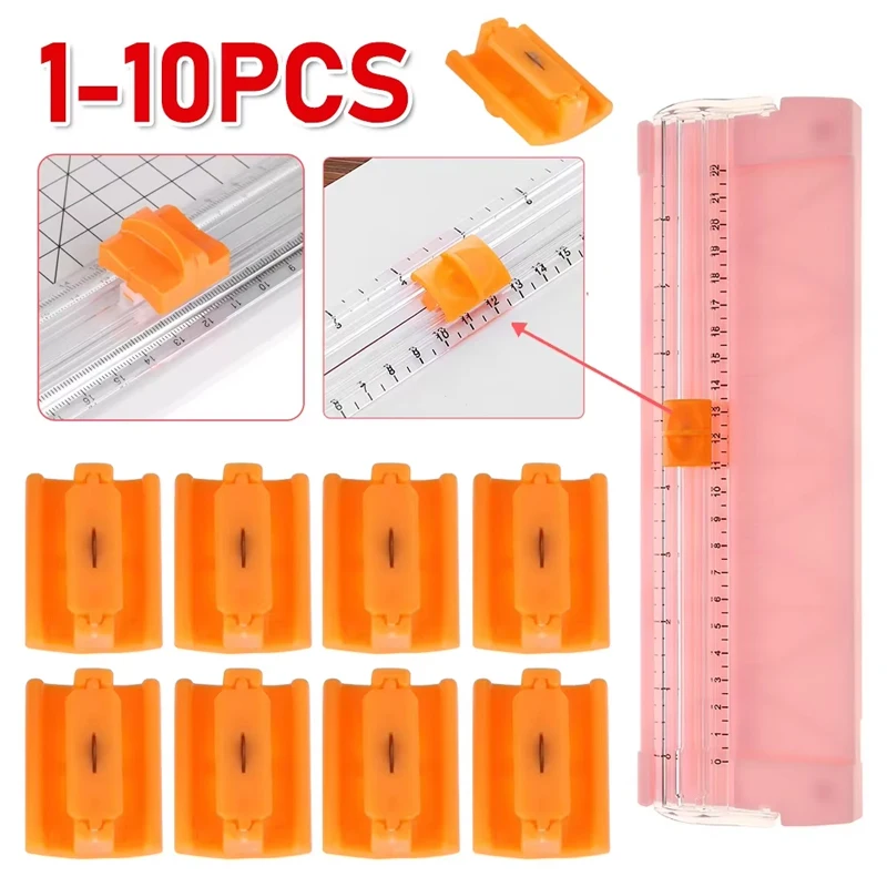A5 Paper Cutting Replacement Blades Guillotine Paper Cutter with Pull-out Ruler for Photo Trimmers Scrapbooking Supplies