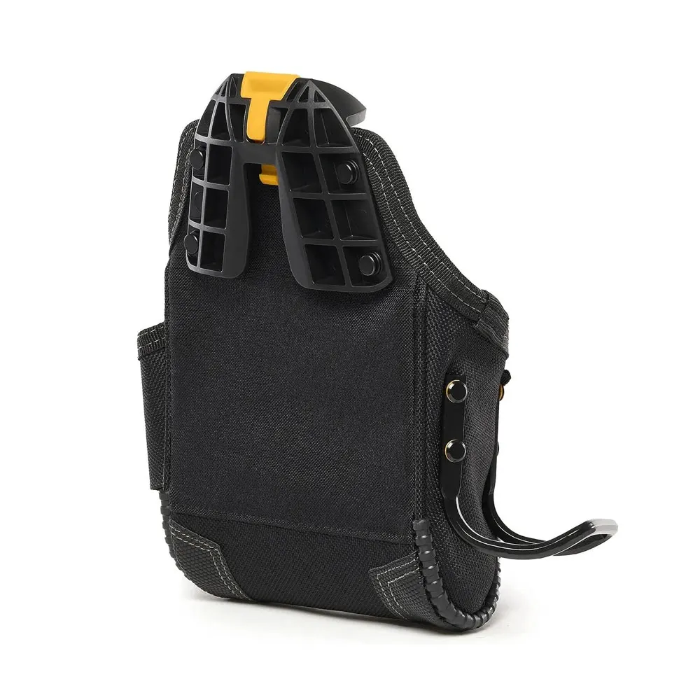 1pc TOUGHBUILT  Project Pouch/Hammer Loop Black with ClipTech and rugged 6-layer rivet-reinforced construction tool storage