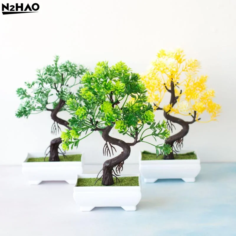 ต้นไม้ประดิษฐ์ตกแต่ง กระถางบอน - Bonsai Tree Zen Garden บทวิจารณ์และราคา