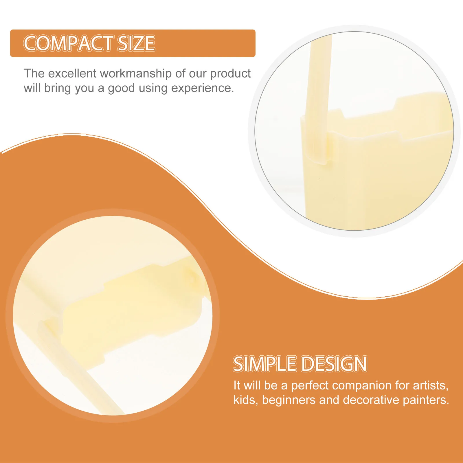 

2Pcs Plastic Cleaning Supplies Compact Paint Brush Washer Holder for Artist H Paint Brush Cleaner Daily Use School