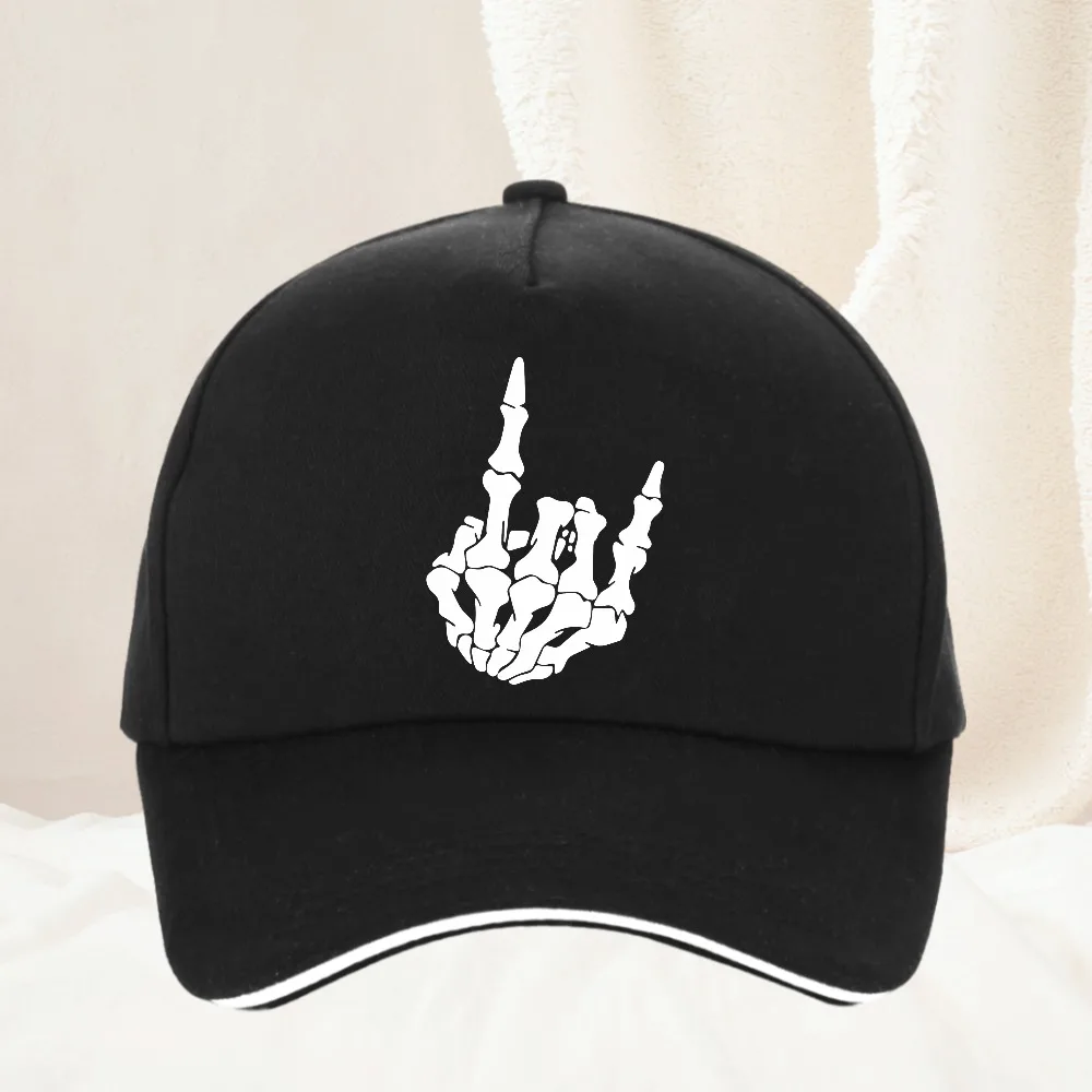 

Unisex Skeleton Fingers Hip-hop Hats Spring Autumn Outdoor Adjustable Casual Baseball Caps Sunscreen Hat