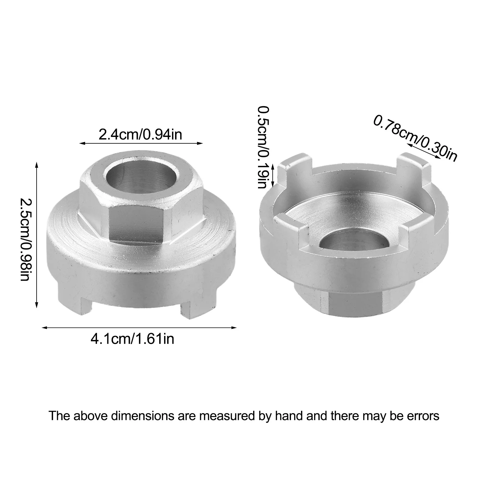 4-Notch Freewheel Removal Tool For Single Speed Bikes Carbon Steel Sprocket Puller For M24 Sockets And Vises