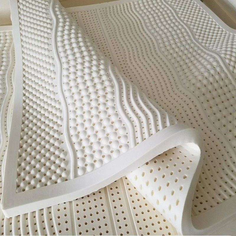 Thailand natural 100% latex mattress with cover natural rubber pure mattress 1.8m bed 2.0m thickened home dormitory cushion mats