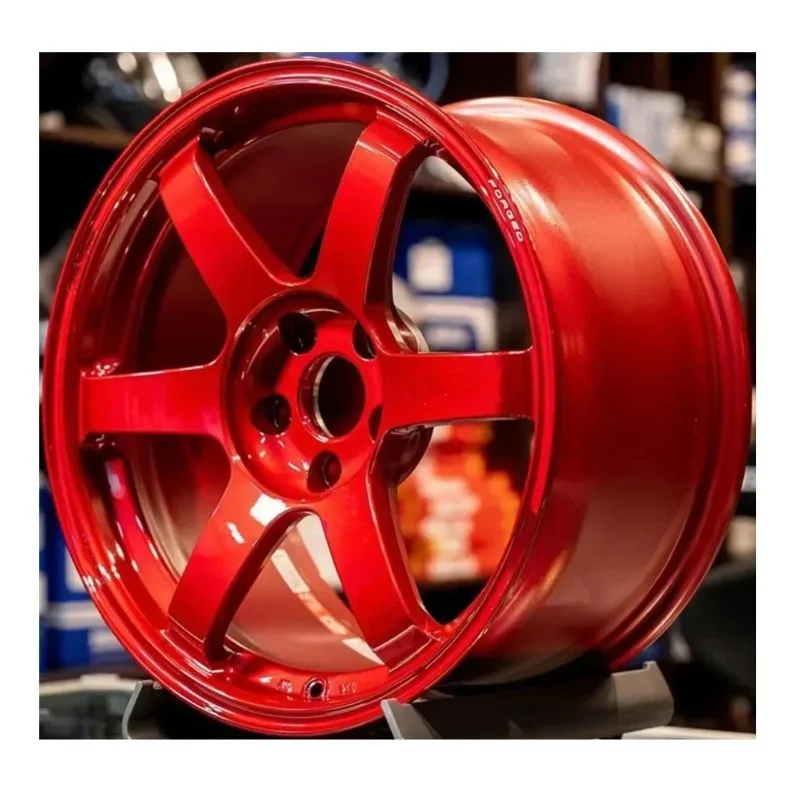 5X 112 إطارات TE37 عجلات مقعرة عميقة مخصصة لمقبض الشتاء الأمثل وتصفيف ما بعد البيع الديناميكي