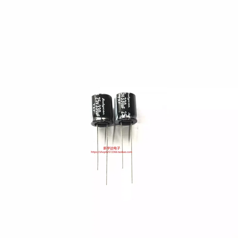 10-100PCS Japan Ruby 25V 330UF 10X12.5 YXF High-Frequency Low-Resistance 330UF 25V Electrolytic Capacitor