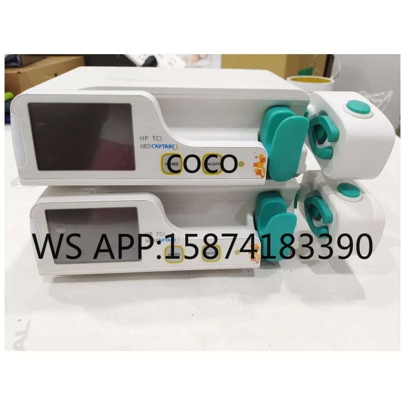 Medcaptain HP TCI Portable Anesthesia Syringe Pump TCI Mode Medical Infusion Equipment
