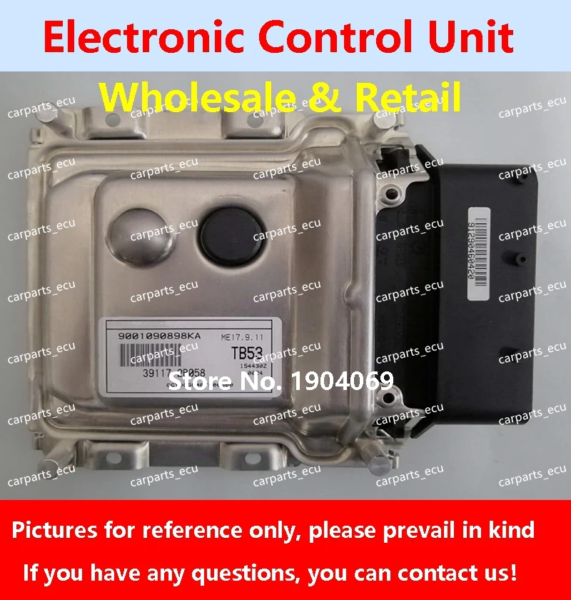 

39110-2B390 E5 For Hyundai Elantra Rena Car Engine Computer Board 39117-2B058 TB53 ECU 39133-2B303 540 ME17.9.11