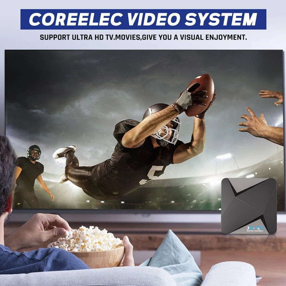 وحدة تحكم X2 PRO Super المدمجة 100000 + وحدة تحكم محاكي الألعاب 4K UHD 2.4G/5G WiFi BT 4.3 متوافقة مع 60+ محاكيات للأطفال والكبار