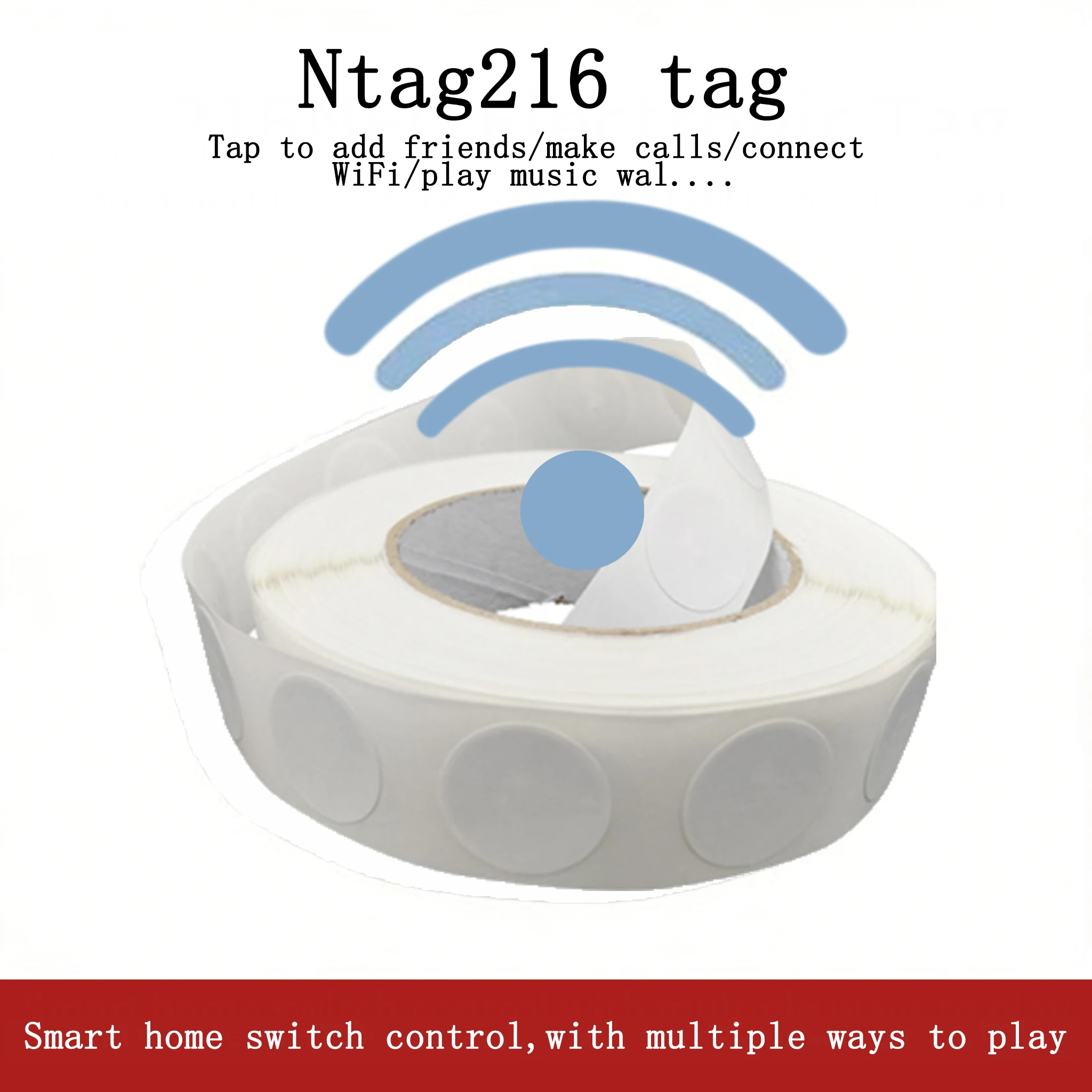 Etiqueta NFC con chip NTAG216, - Nfc Tag Programmable reseña y precio