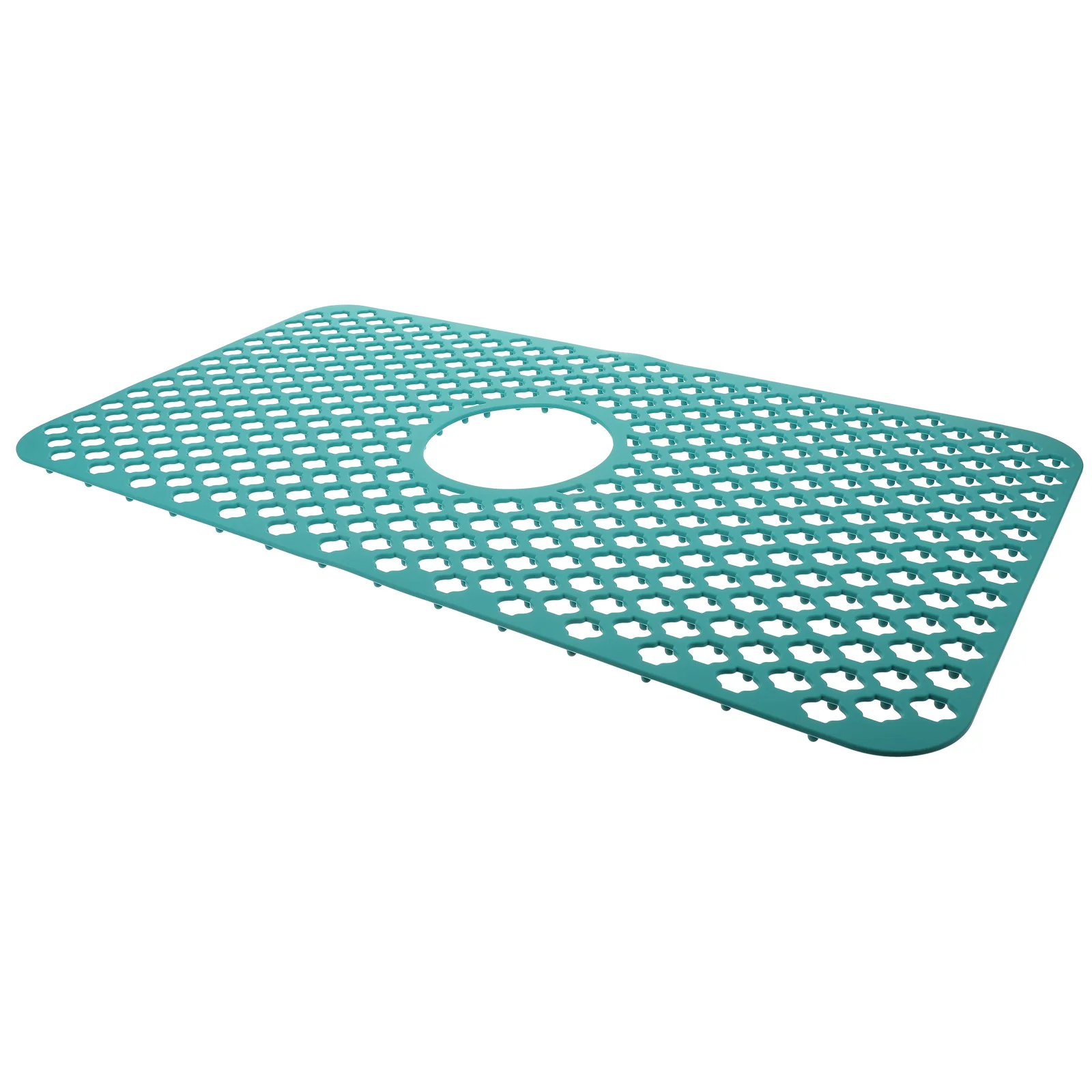 

Kitchen Sink Protector Mat Silicone Hollow Draining Pad For Sink Countertop Anti-Scalding Protection Kitchen Accessory