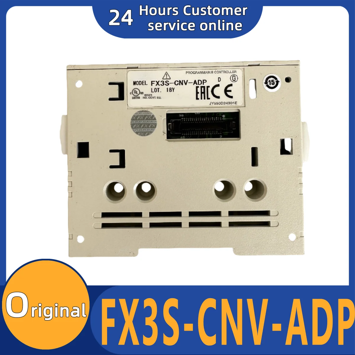 

New original module FX3S-CNV-ADP.