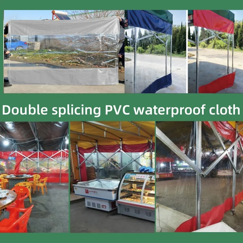 Car Store Waterproof Fence Covers The Large Gear Shift Windproof And Rainproof Semi Transparent PVC Tarpaulin
