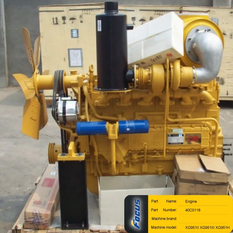 XGMAホイールローダー交換部品 XG951II XG951III XG951H エンジン WD615.61AG218 40C0118