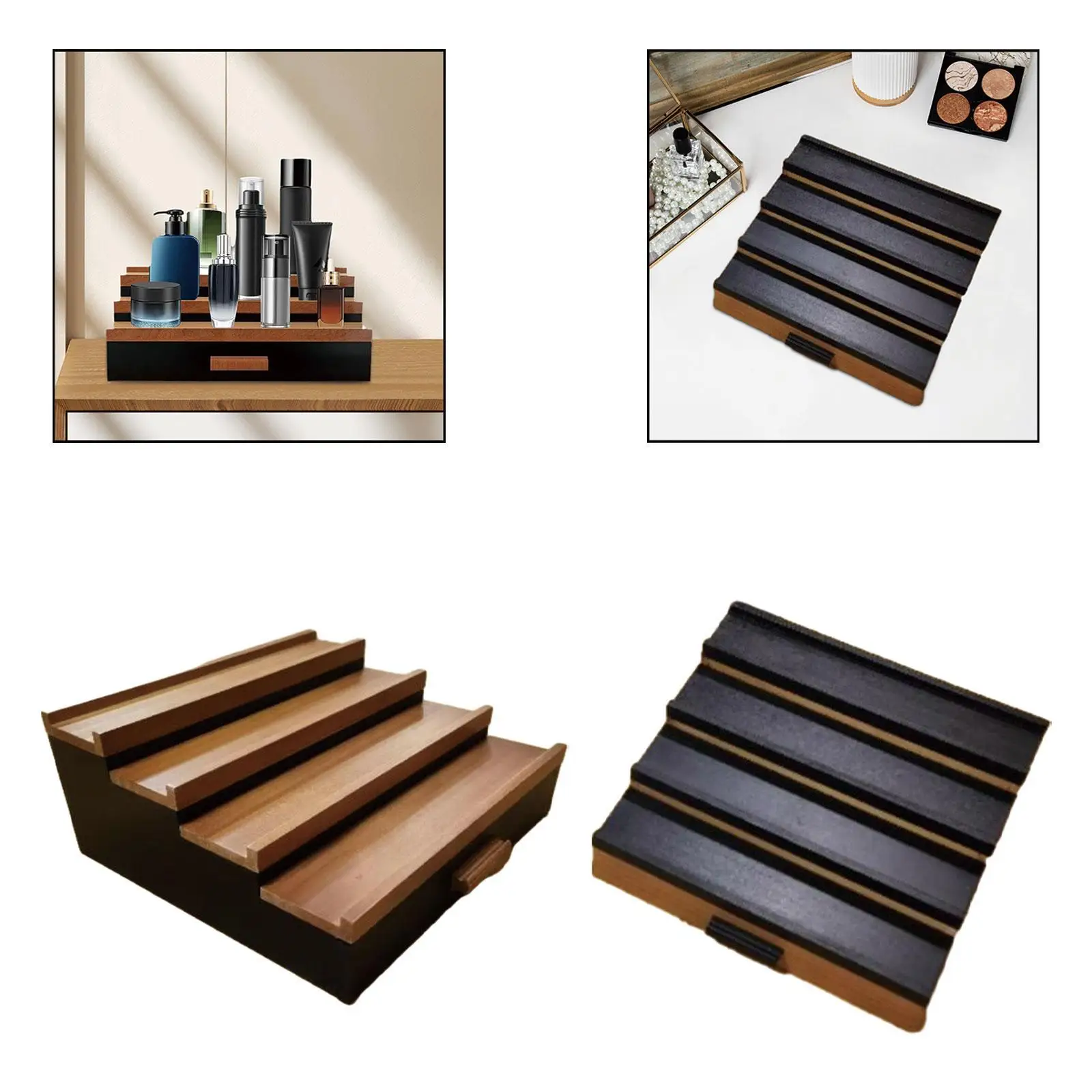 Présentoir Riser Stand maquillage poupées Collection polyvalent Figure étagère cosmétique