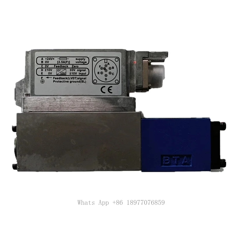 Hydraulic Proportional Directional Valve 4WRPEH10 4WRPEH10C3B Series 0811404613 4WRPEH-6-C4-B40L-20/G24K0/A1M