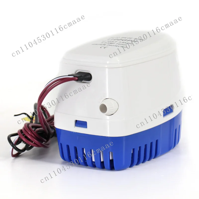 12V24v automatic bilge small drainage pumping yacht battery marine DC submersible