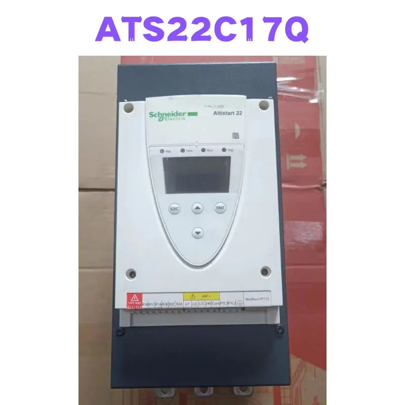 Second-hand ATS22C17Q Soft Starter Tested OK